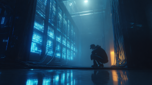 u6945813236 a shadowy figure crouched beside glowing quantum 6812b01c 93db 4e9e b8fe ce3a03eeb86b 3